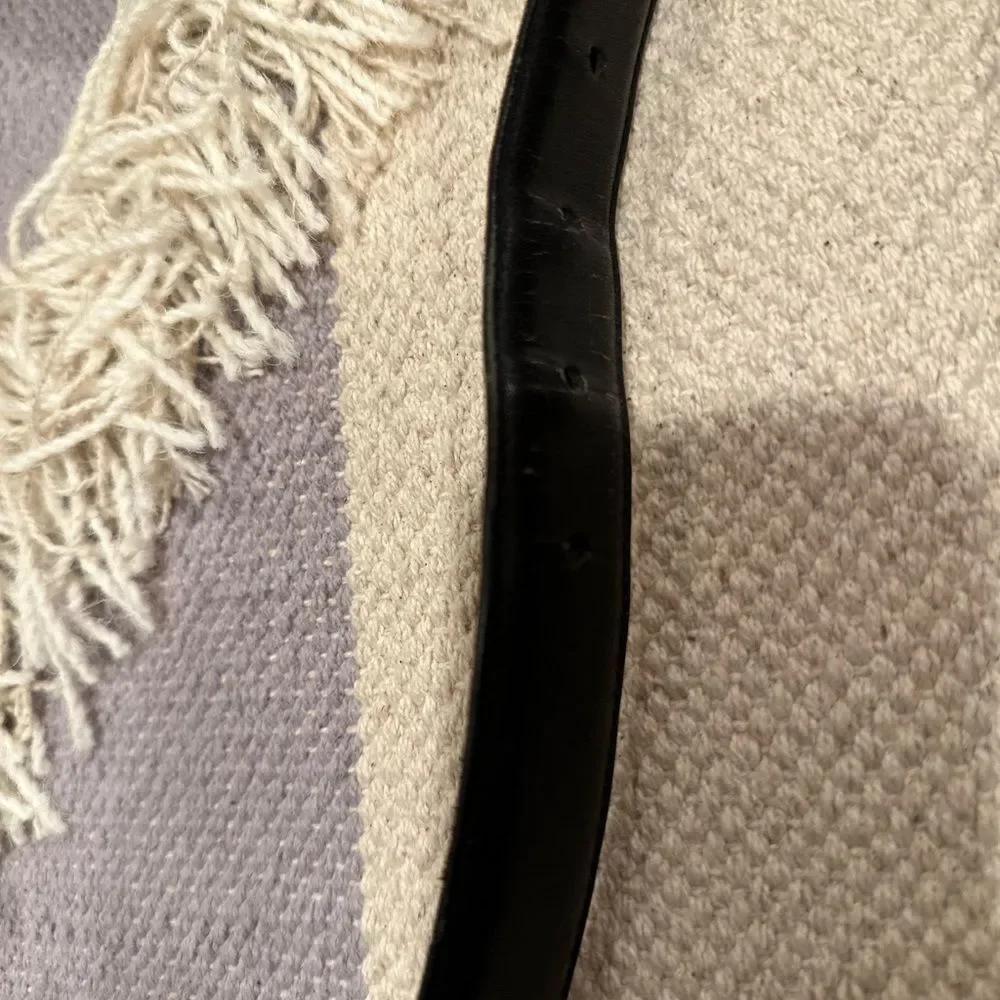 Coach Black and Brown Leather Belt 34